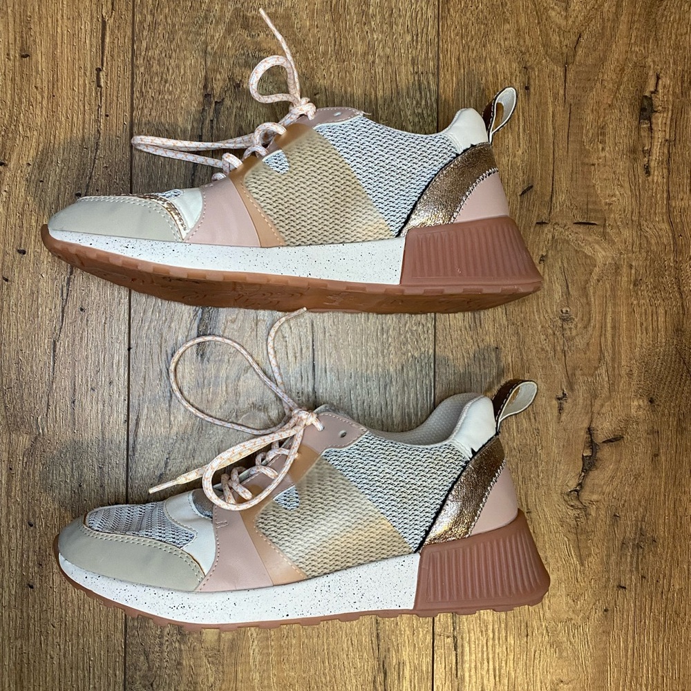 Sam Edelman Women's Darsie Pink Sneakers Size 7.5M - Picture 4 of 7